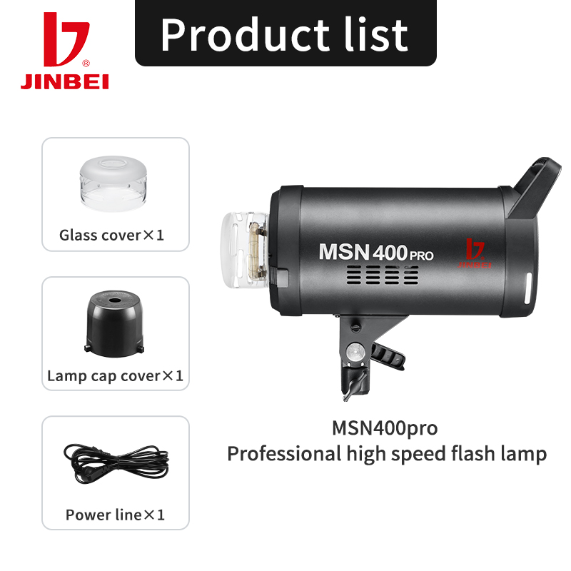 Good Lighting In Photography - Беспроводная студийная вспышка JINBEI MSN 400PRO