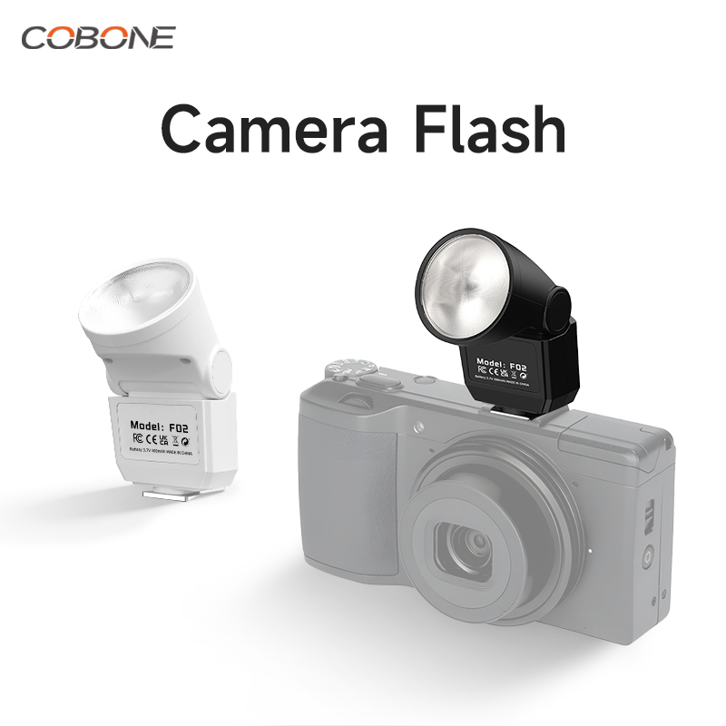 Photography Types Of Lighting - Мини-вспышка COBONE Speedlite GN8 CRI97 6500K