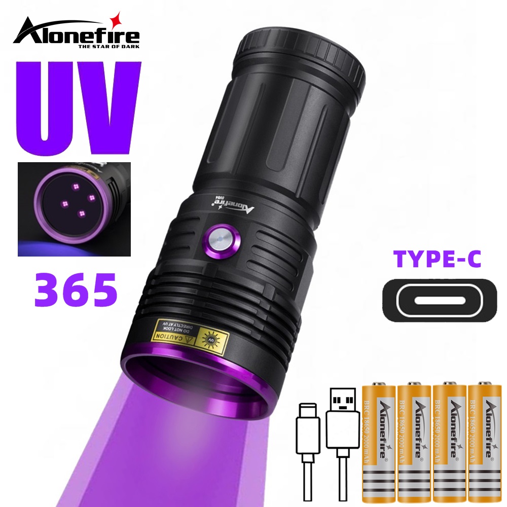 Photography Lighting For Food - Ультрафиолетовый фонарик SV84, 80 Вт, 365