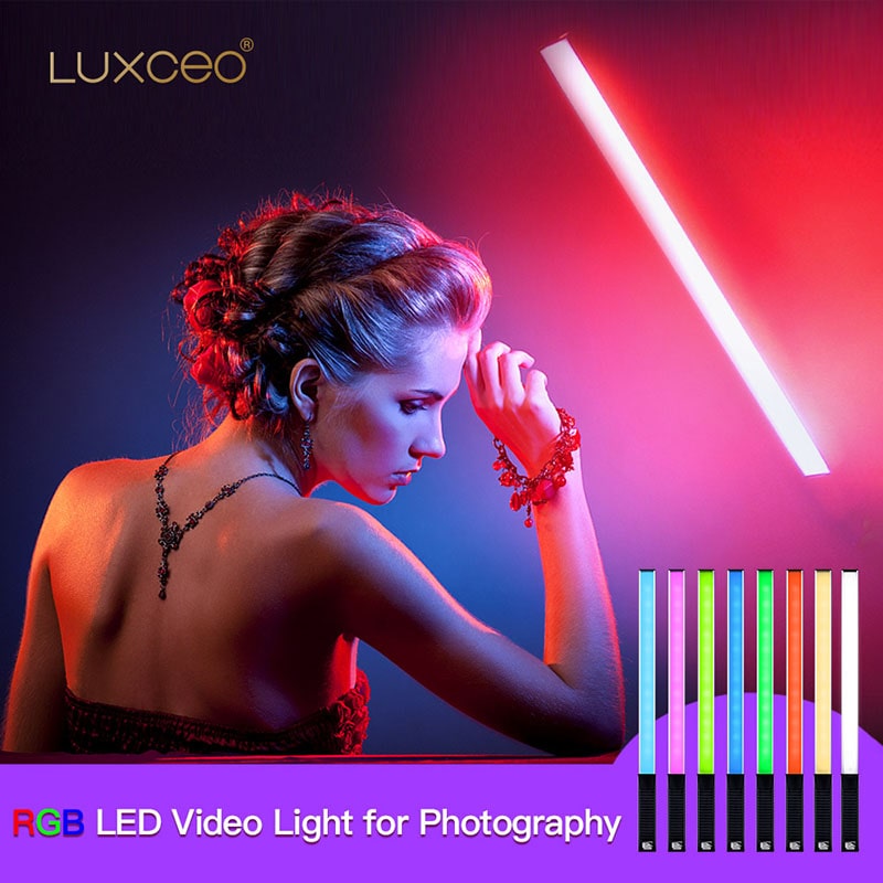 LUXCEO Q508A Ручная RGB видеол – обзор и цена Photography Lighting Wand