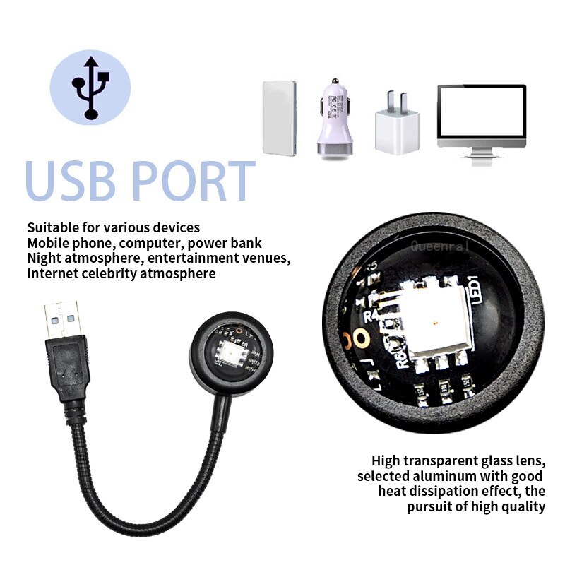 Светодиодная USB лампа заката, – обзор и цена Photography Lighting Mood