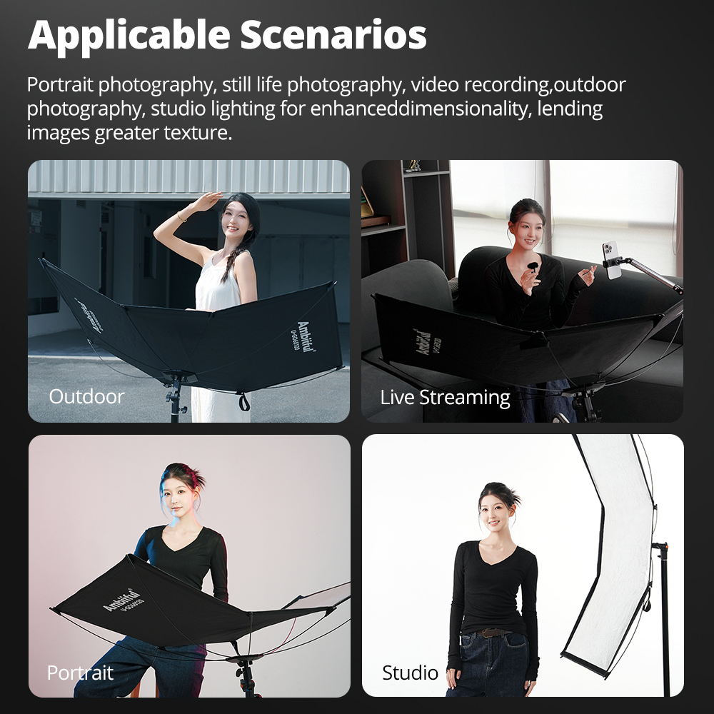 AMBITFUL 3в1 U-образный диффуз – обзор и цена Photography Types Of Lighting