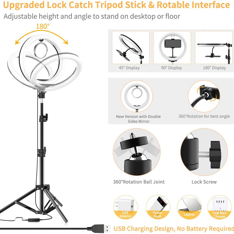Светодиодный кольцевой светиль – обзор и цена Photography Lighting Wand