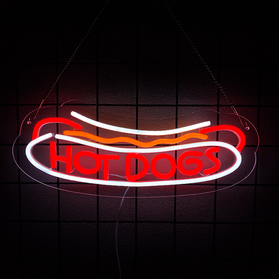 Неоновая вывеска серии Hot Dog – обзор и цена Photography Lighting For Food