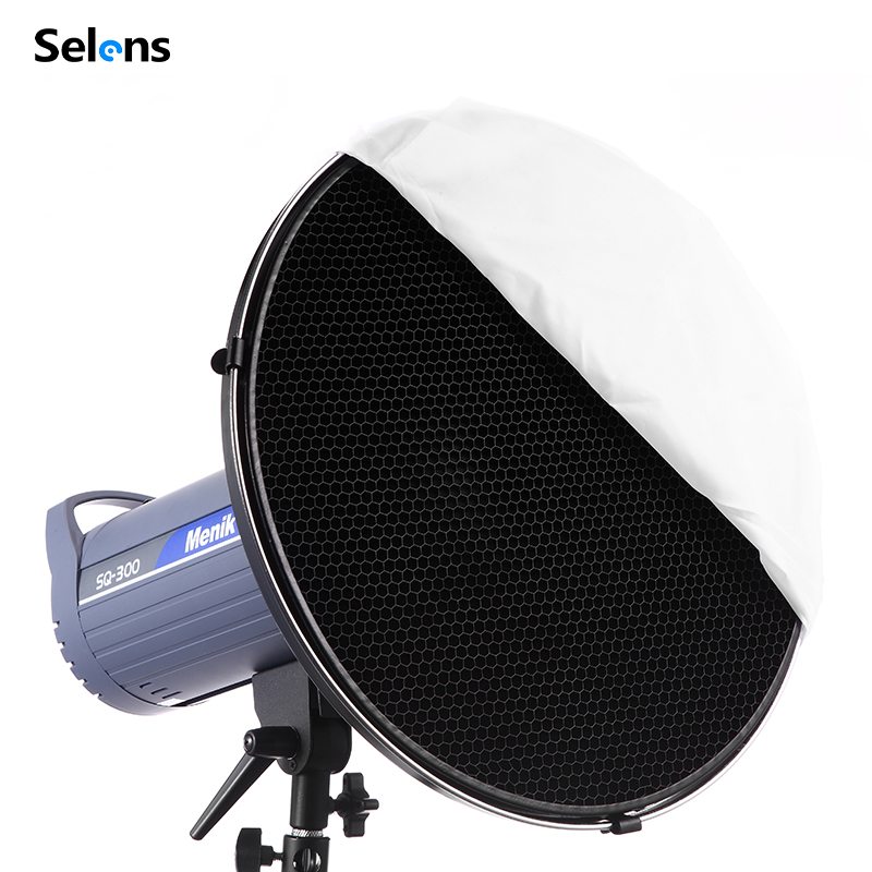 Selens 55 см серебристый/белый – обзор и цена Photography Lighting Beauty Dish