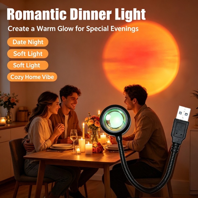 USB-лампа «Закат», эстетичный  – обзор и цена Photography Lighting Mood