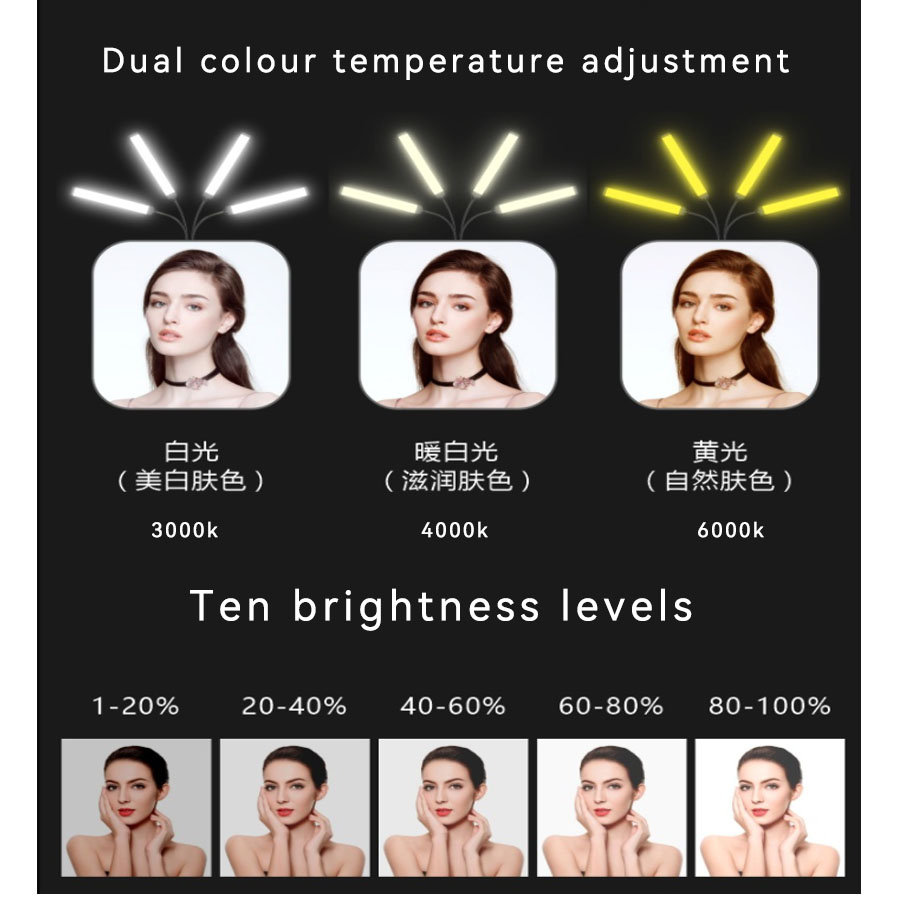 Двухцветный светодиодный свети – обзор и цена Photography Lighting No Shadows